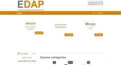 Desktop Screenshot of campusedap.com