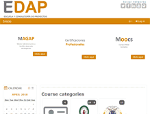 Tablet Screenshot of campusedap.com